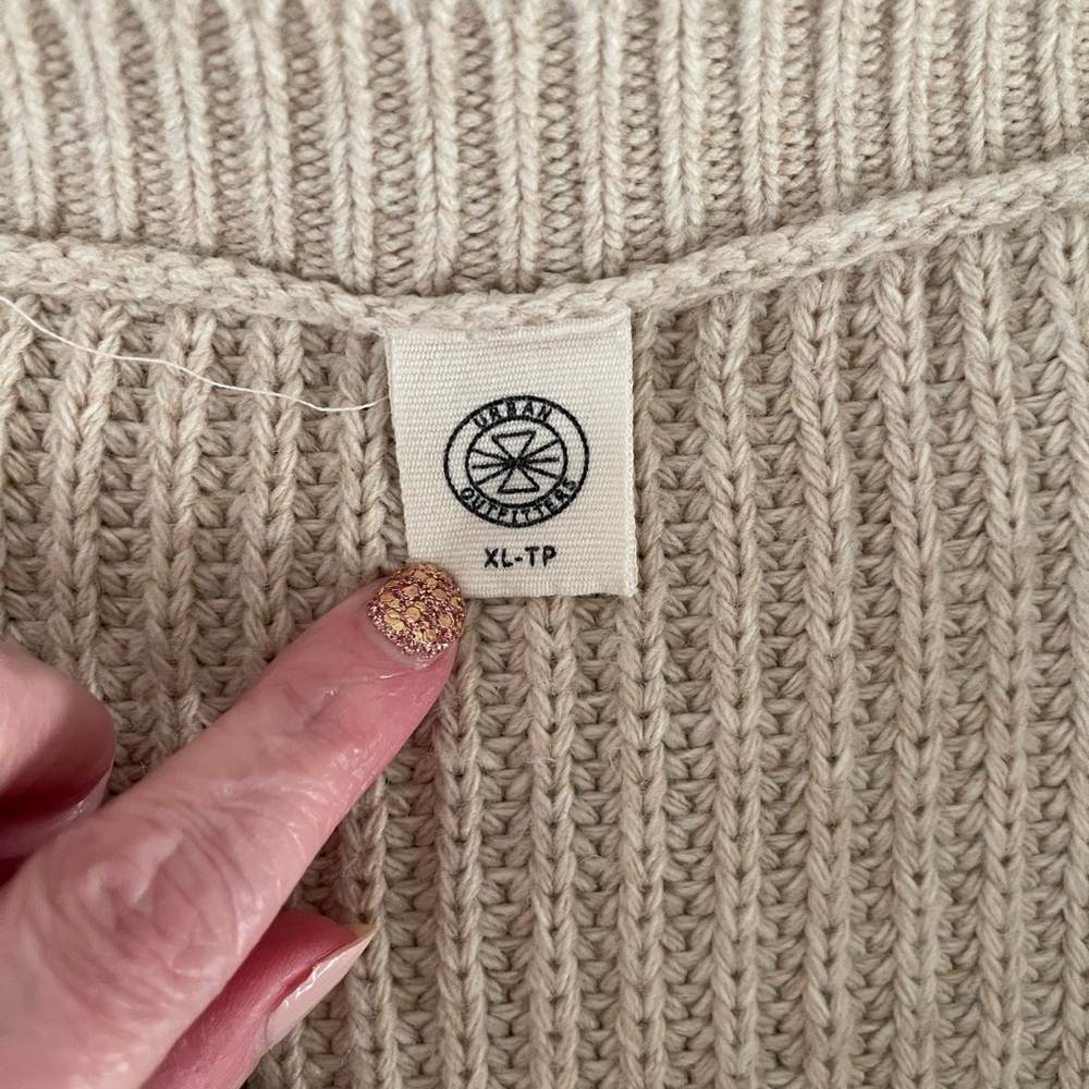 Urban Outfitters Kai Tan Cropped Cardigan size Xl - Picture 5 of 8